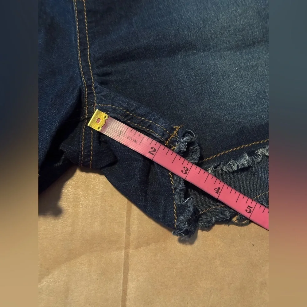 Times Two: Stylish Soft Denim Maternity Shorts